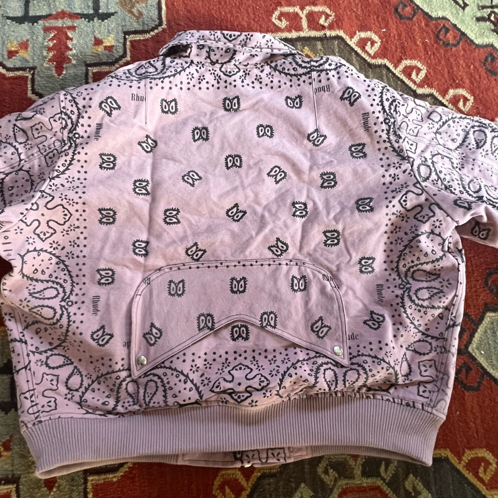 Pink Patterned Jacket - image 5